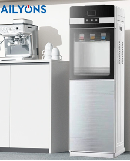 AILYONS AFK-112 3 Taps- Hot & Cold & Normal Standing Water Dispenser with Storage Cabinet