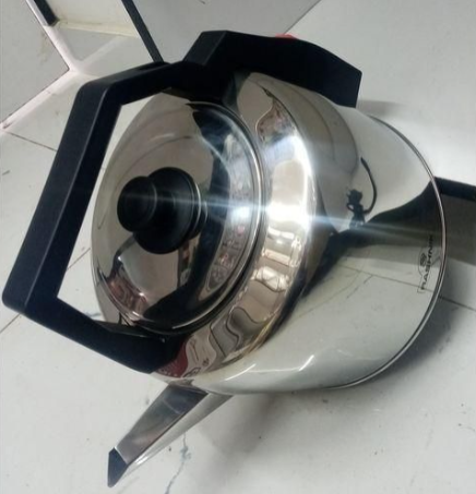 Rashnik Automatic STAINLESS STEEL Electric Kettle 5.7LTS Hot Water Heater Boiler BPA-Free, Energy Saver, Low Electricity Consumption, Auto Shut-off, Removable Lid for Easy Cleaning