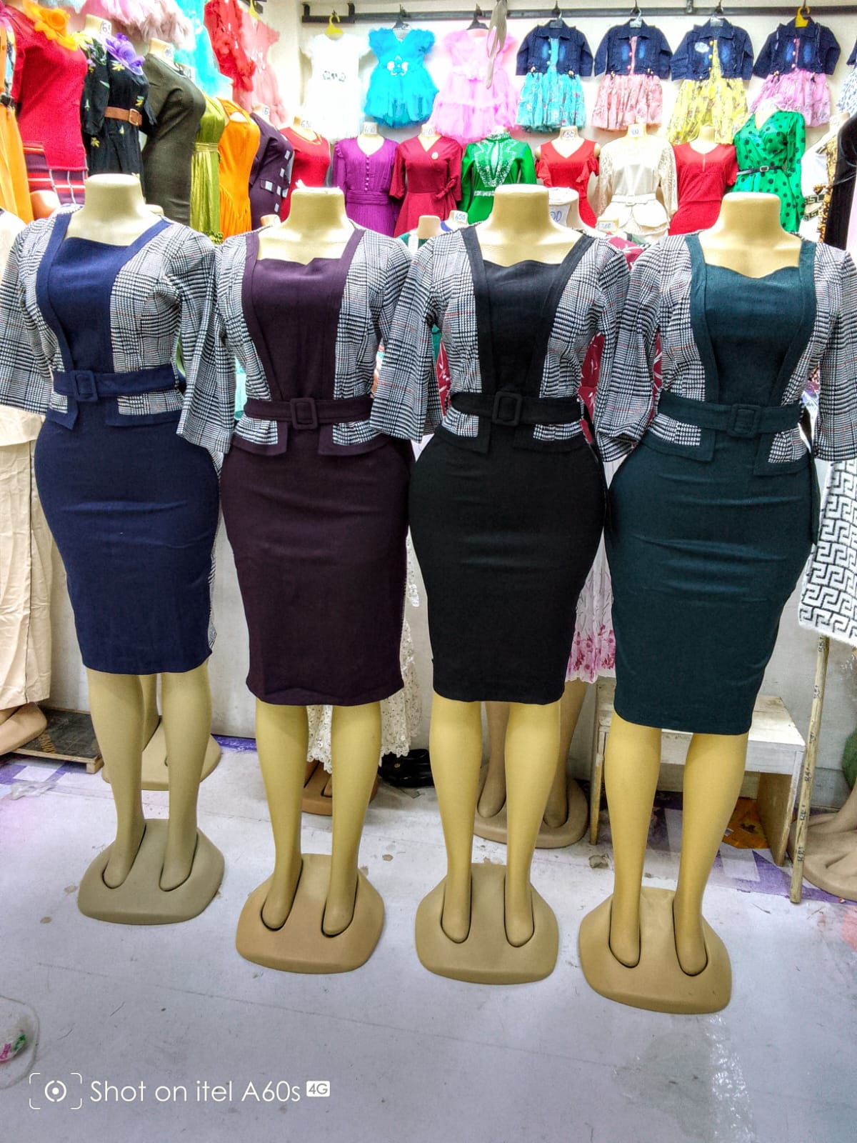 Executive Plaid Pencil Set