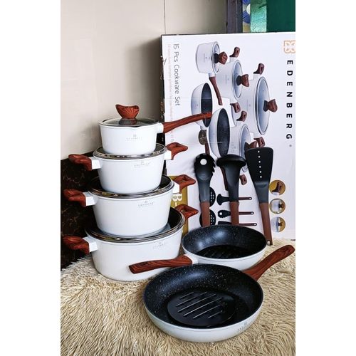 Edenberg 15 pcs Cookware