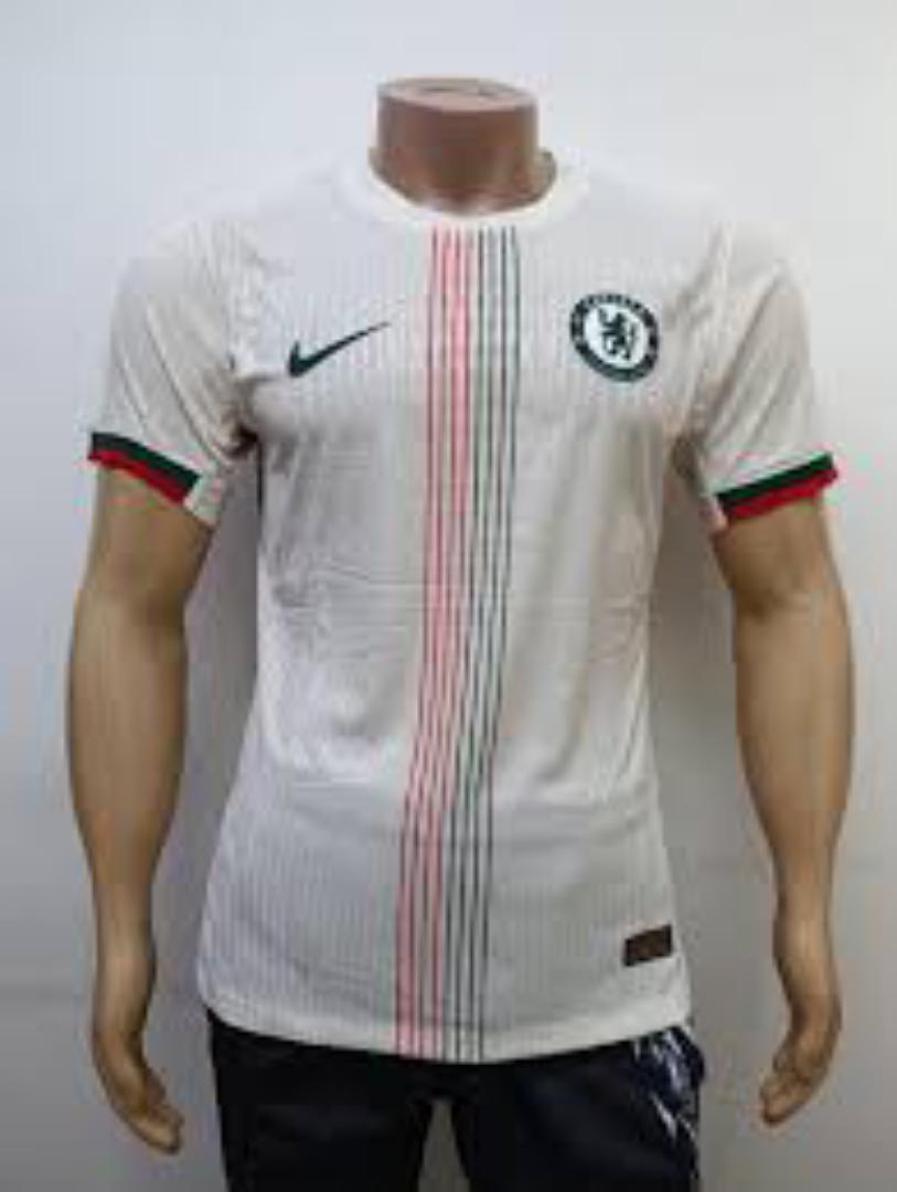 Original New Season 25/26 Chelsea Away Kit Jersey White Authentic Kit