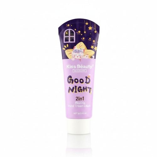 🔥 Kiss Beauty Skin Clinic Goodnight 2-in-1 Healing Hand Cream & Overnight Hand Mask 🌙 | Deep Moisturizing Repair for Dry, Cracked & Rough Hands | Soft Smooth Hands Overnight ✨