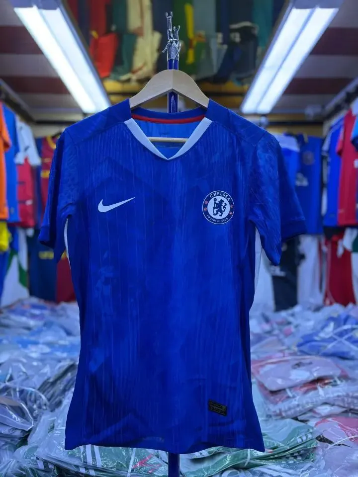 🔥 New Arrival Chelsea FC 25/26 Home Kit – Classic Blue Football Jersey, High-Quality Fan Wear