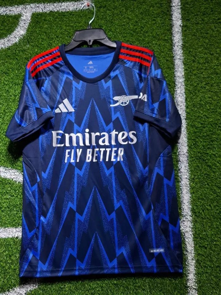 ⚽ ORIGINAL New Season Arsenal FC 25/26 Away Kit Jersey – Stylish Blue High-Quality Football Fan Wear