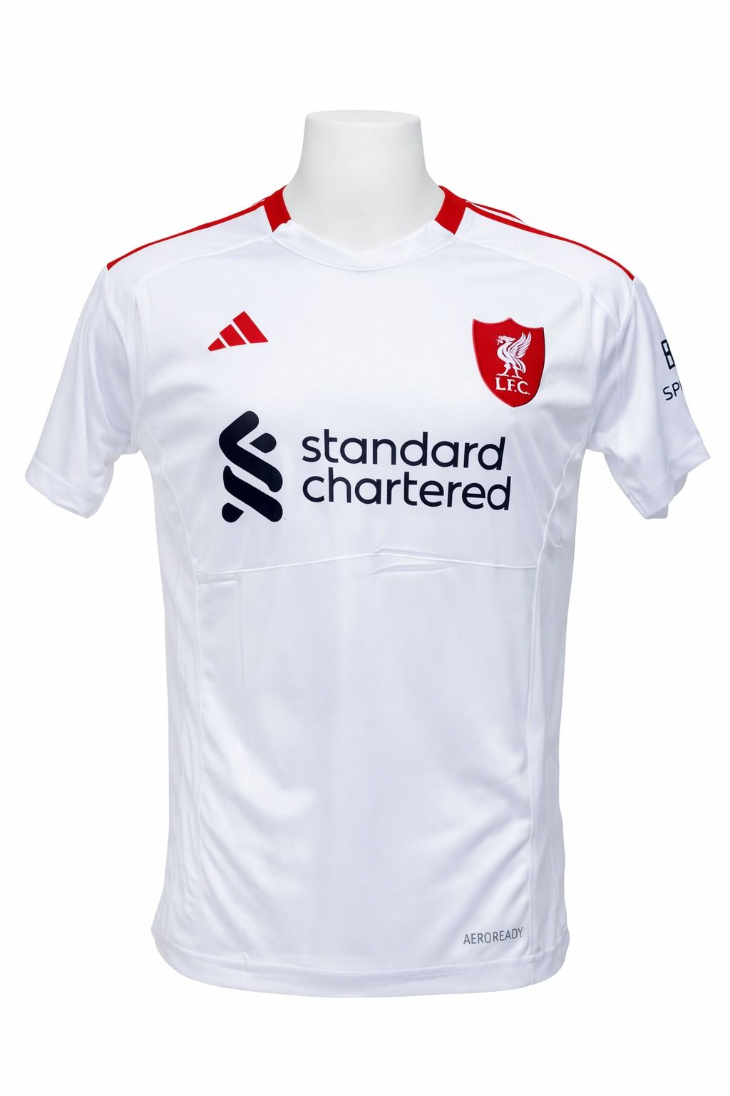 Liverpool FC 25/26 Third Away White Jersey – Men’s Authentic Player Version Football Shirt, Breathable Quick-Dry Soccer Kit, Premium Match Quality