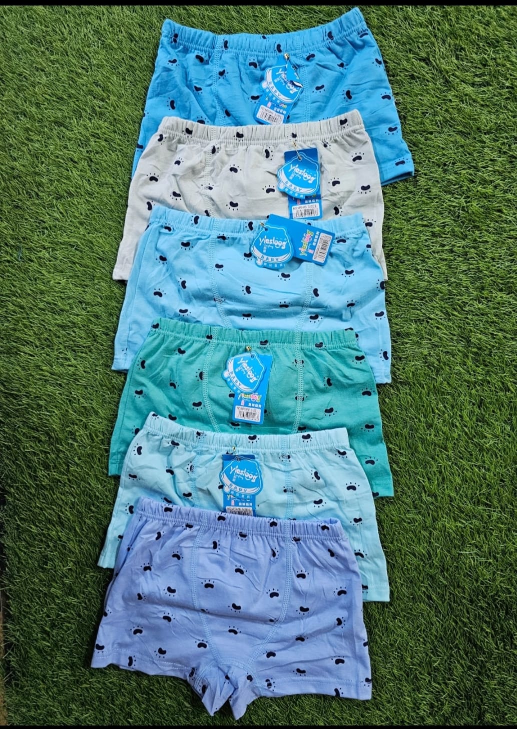 Kids Cotton Boxer Shorts 3PCS Set | Soft Breathable Boys Underwear | Elastic Waist Comfortable Cartoon Print Baby & Toddler Boxers