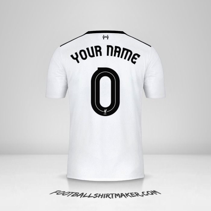 Printed with your chosen name & number Liverpool FC 25/26 Third Away White Jersey – Premium Player Version Men’s Football Shirt, Breathable Quick-Dry Match Kit