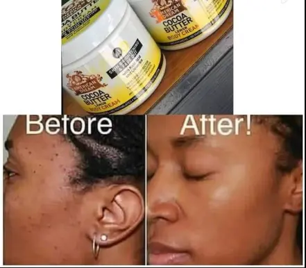 Original American dream cocoa butter, cocoa butter lemon cream, whitening cream, dark spot removal cream, skin brightening cream, moisturizing body cream, face and body cream, lemon whitening cream