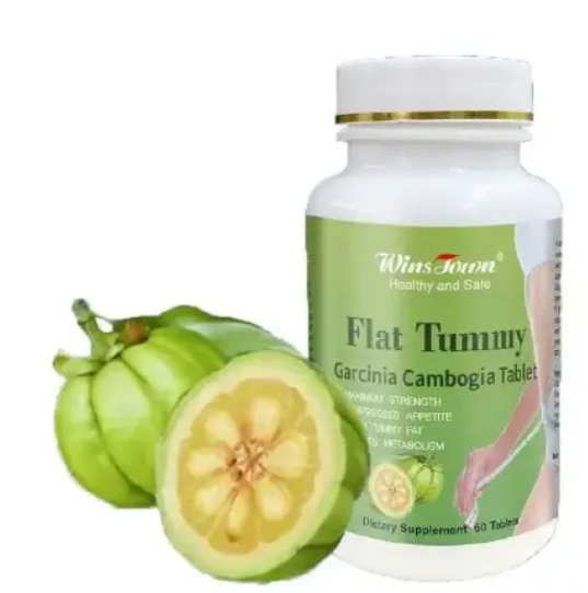 ORIGINAL Flat Tummy Tablet With Garcinia Cambogia (800mg) Wins Town Flat Tummy Pills Garcinia Cambogia 60 Capsules Burns Tummy, Suppresses Appetite, and Boosts Metabolism High Quality Effective Flat