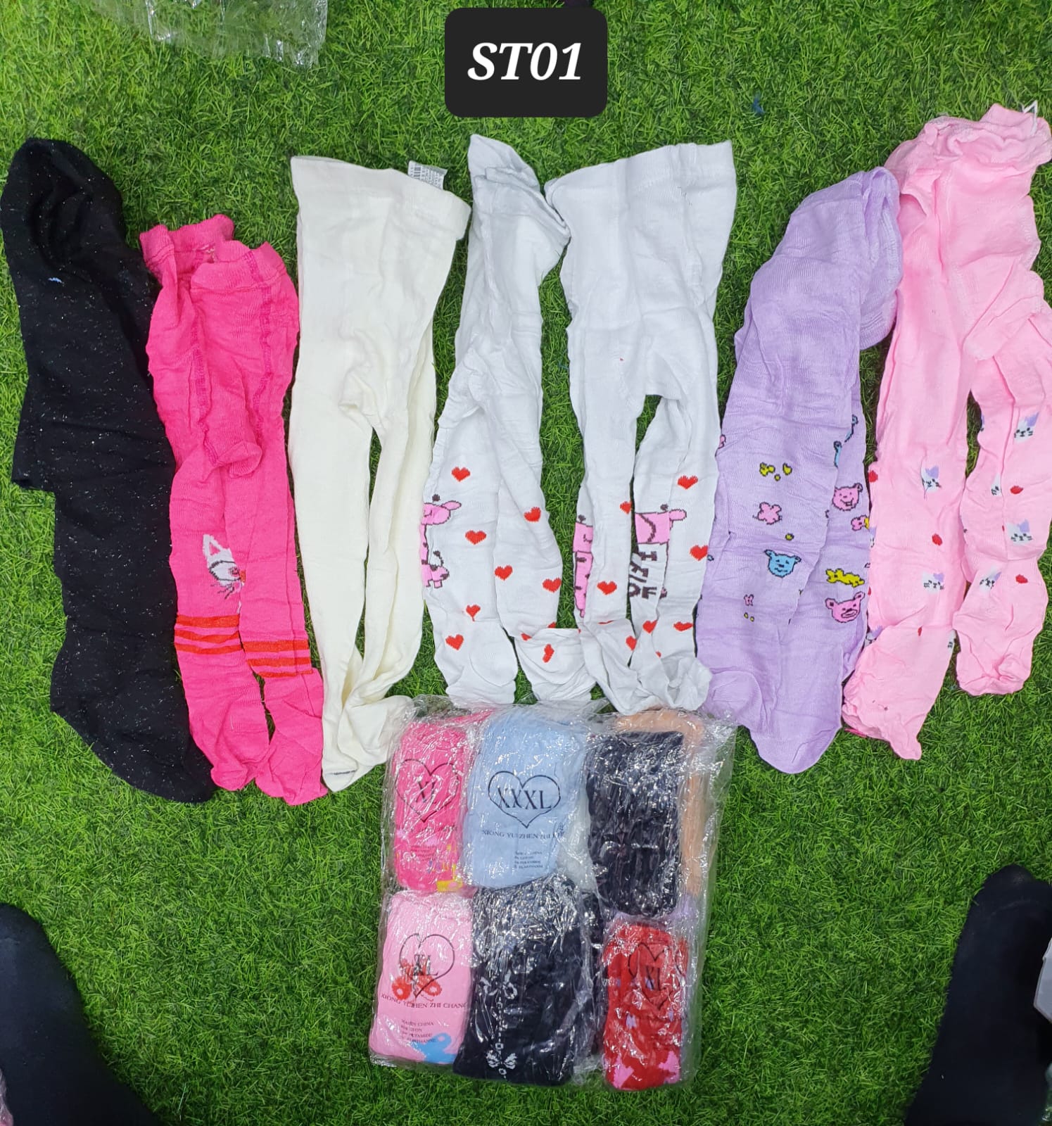 3-Pack Cotton Baby Socks – Soft Breathable Anti-Slip Socks for Newborns & Toddlers