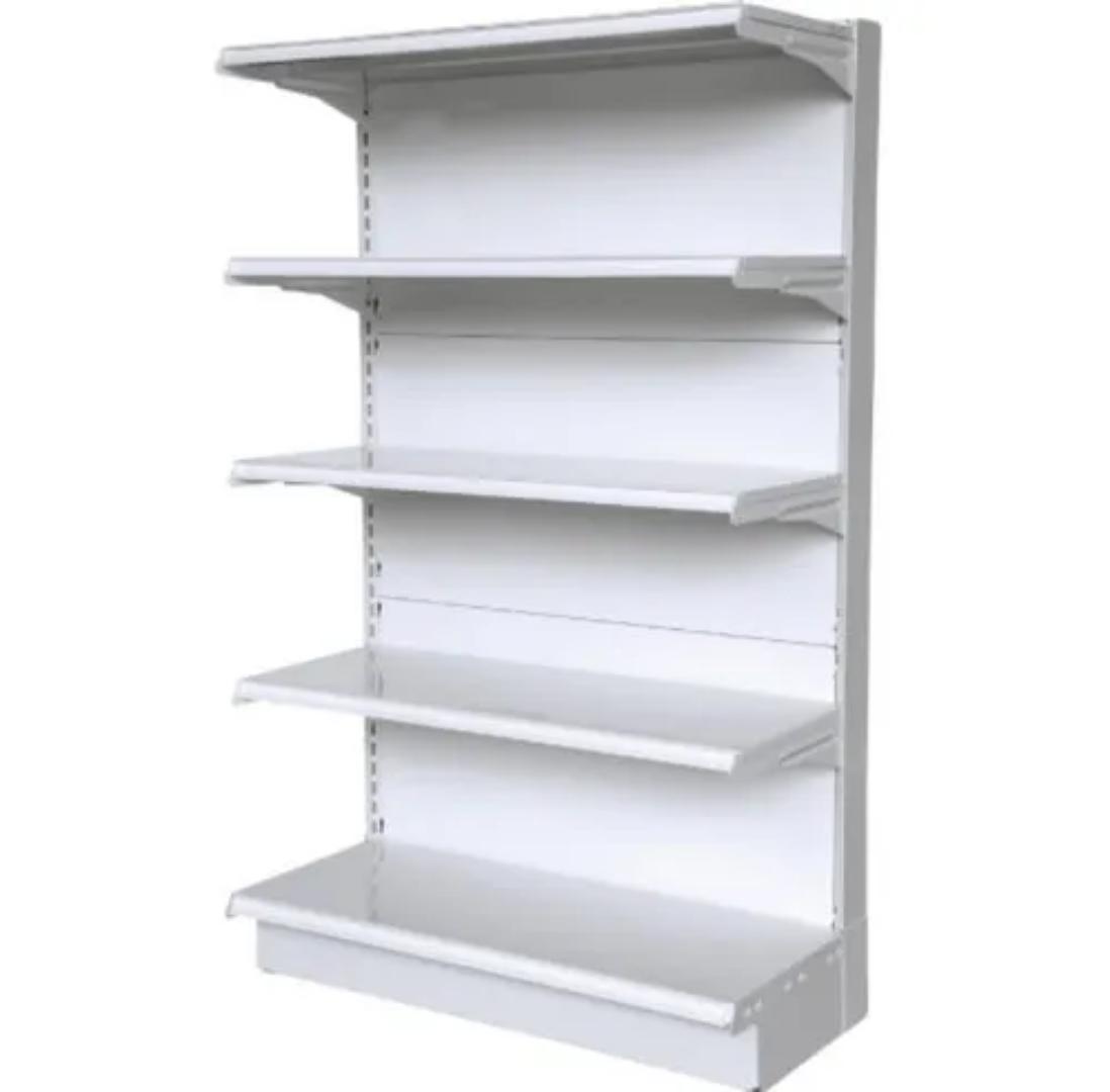 Britways Premium Supermarket Wall Shelves- Heavy-duty Adjustable Display Shelves