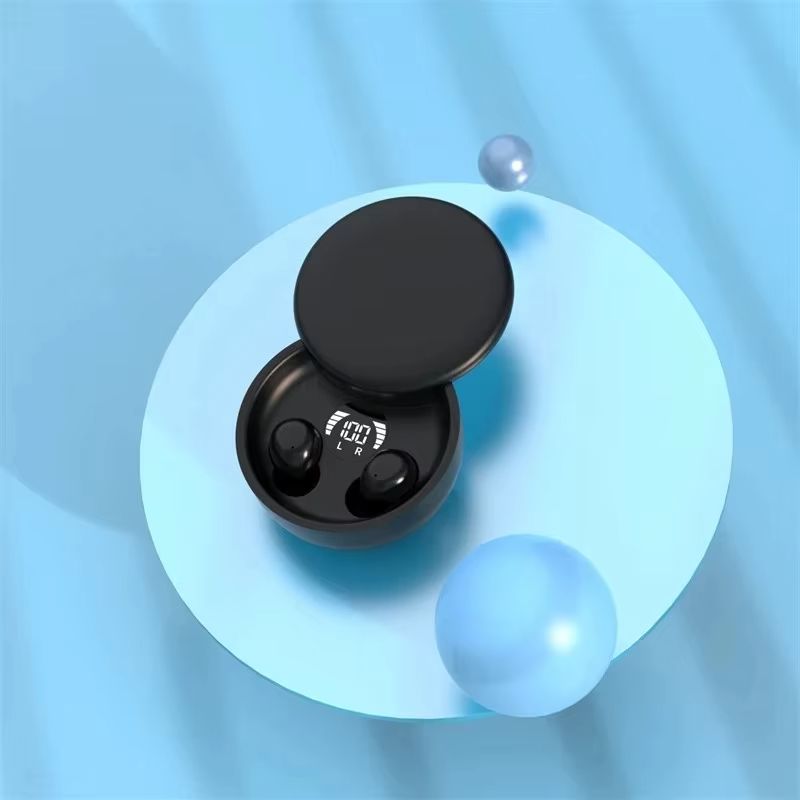 SK26 TWS Wireless Bluetooth 5.4 Headphones In-Ear Invisible Sleep Earbud With Mic Noise Cancelling Earphones HIFI Music Headset