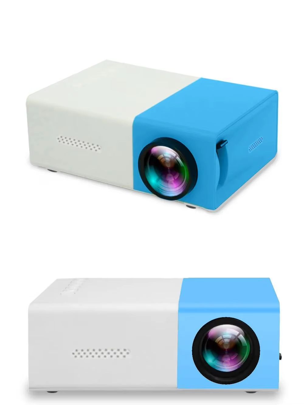 YG300 is suitable for bedroom, dormitory, student mobile screen projection, home theater, 4K projector, home projector