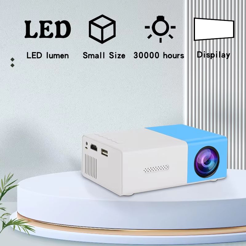 YG300 is suitable for bedroom, dormitory, student mobile screen projection, home theater, 4K projector, home projector