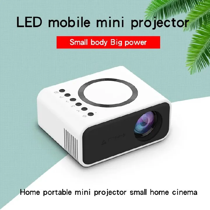 yt300 supports 1080p outdoor use for convenient indoor mobile viewing, and supports the same screen high-definition projector