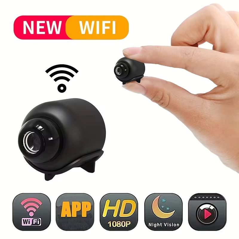 X5 HD Mini Camera WiFi Baby Monitor Indoor Safety Security Surveillance Camcorder IP Cam Audio Video Recorder