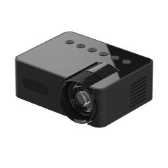 YT100 portable wireless connected mobile projector 5V2A power supply with built-in speaker 15ANSI for home outdoor projection