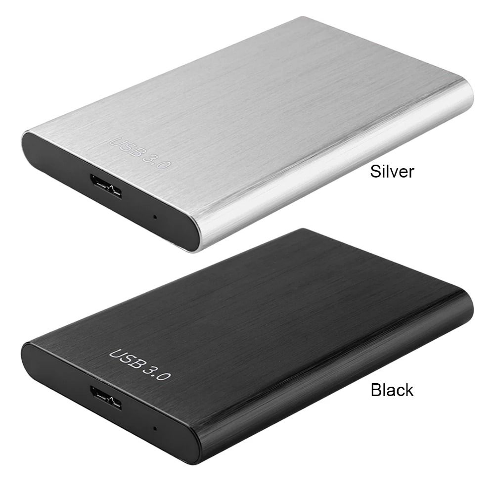 2.5 Inch Portable Hard Drive USB 3.0 External Hard Drive 2TB Metal Plug and Play for Macbook Tablet Computer