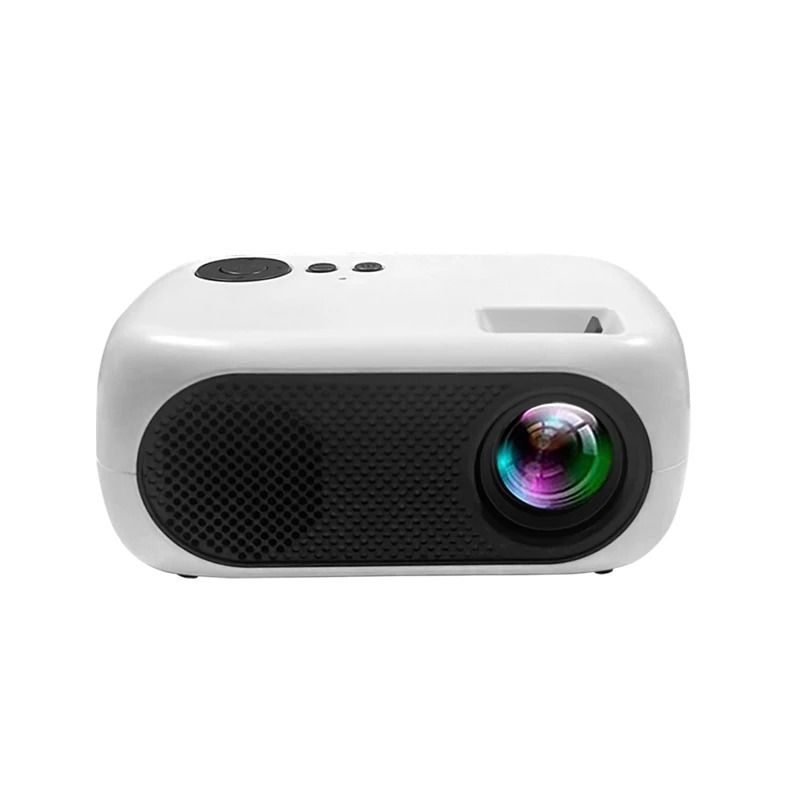 M24 Mini Portable Projector 480*360P USB HDMI Supports 1080P Halloween Children Gift Home Theater Outdoor LED Mini Projector