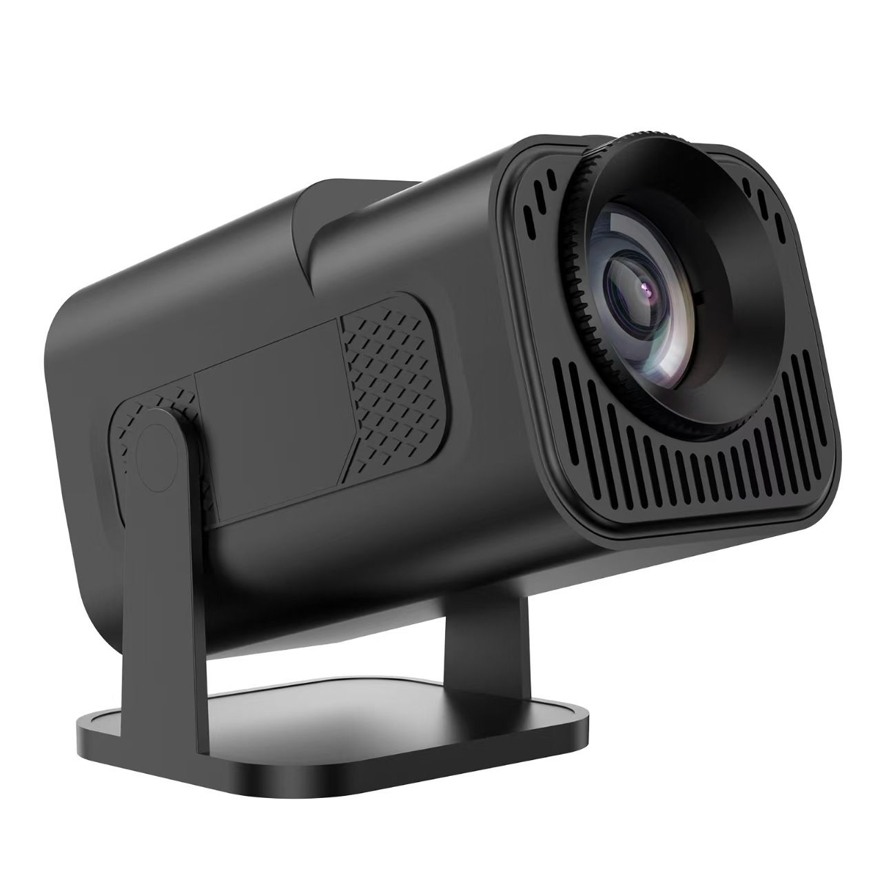 HY320 Mini Newly Native 720P Android 13 4K Projector 390ANSI Wifi6 BT5.0 Cinema Outdoor Portable 180° Rotable Projector