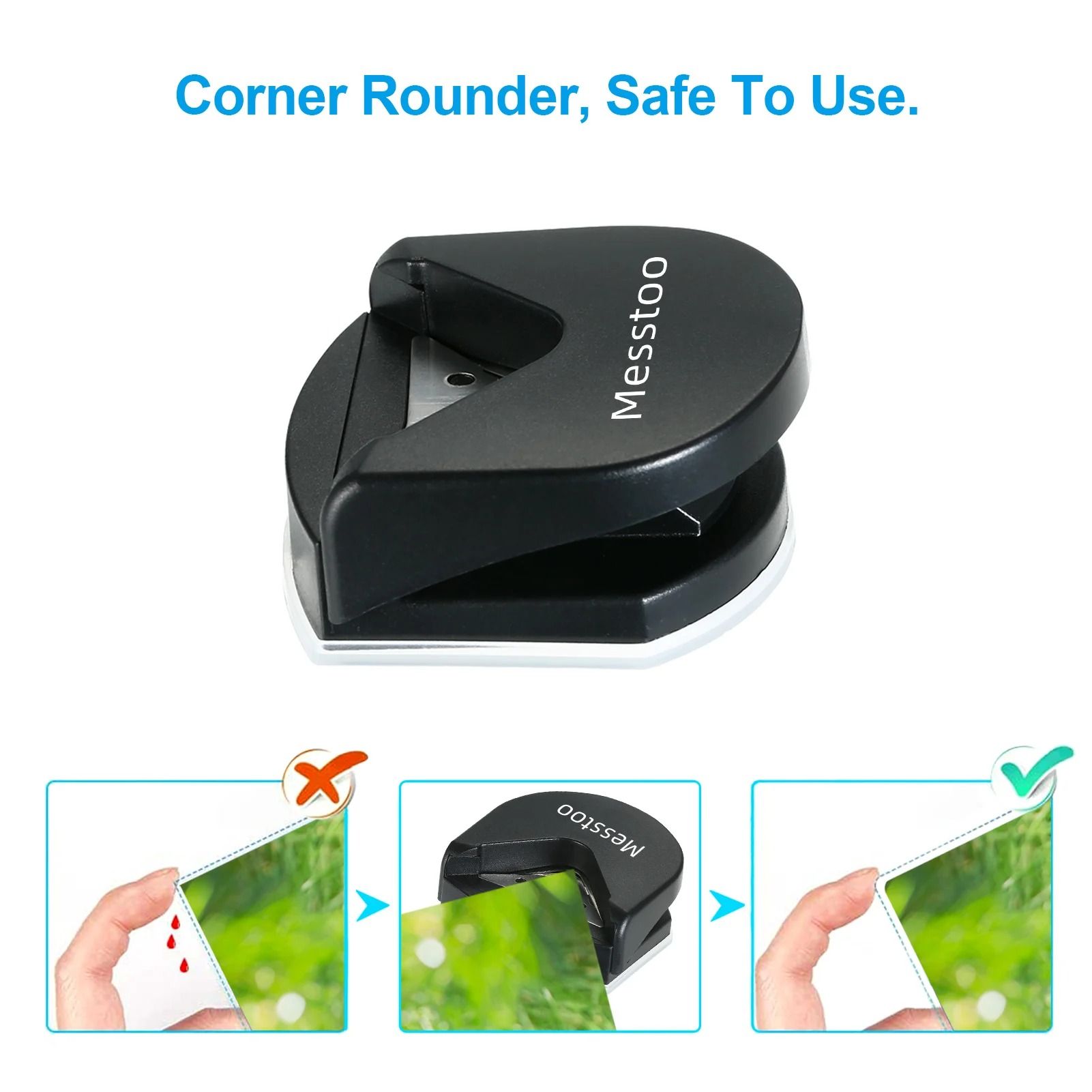 SL299 Laminator Machine Set A4 Size Hot and Cold Lamination 2 Roller System with 20 Laminating Pouches Paper Cutter Corner Round