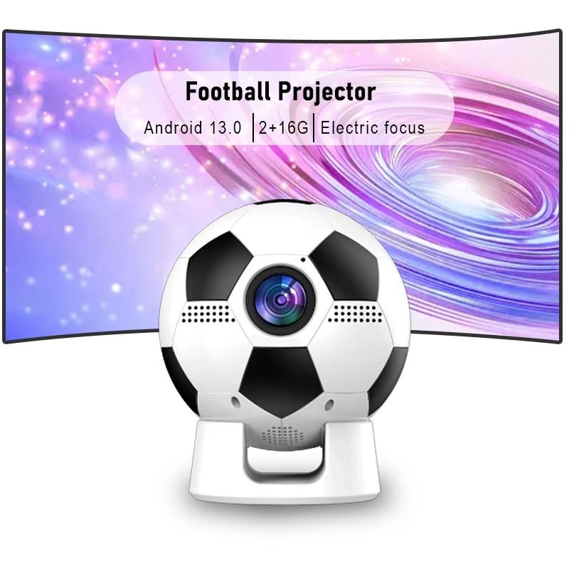 Football projector YT600. Good choices for gift giving. Attract football fans. Mini projectors do not take up space