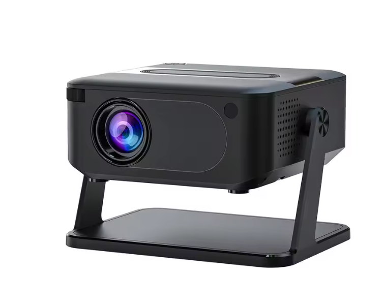 HA109 Mini Projector: Smart 4K Portable with Wi-Fi 6, BT 5.0 and Android 11 Featuring automatic keystone correction for home cin