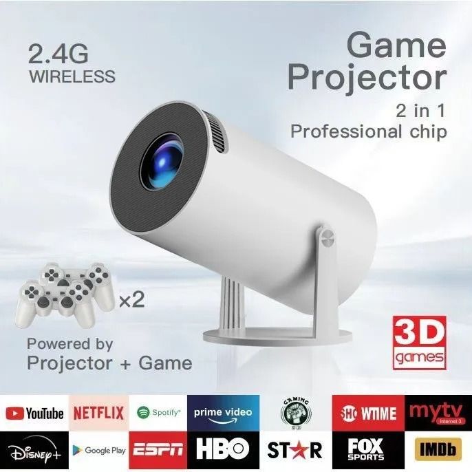 border X10Plus game console projector bubble tube HY300 Android 4K Android H713 smart 720P projector