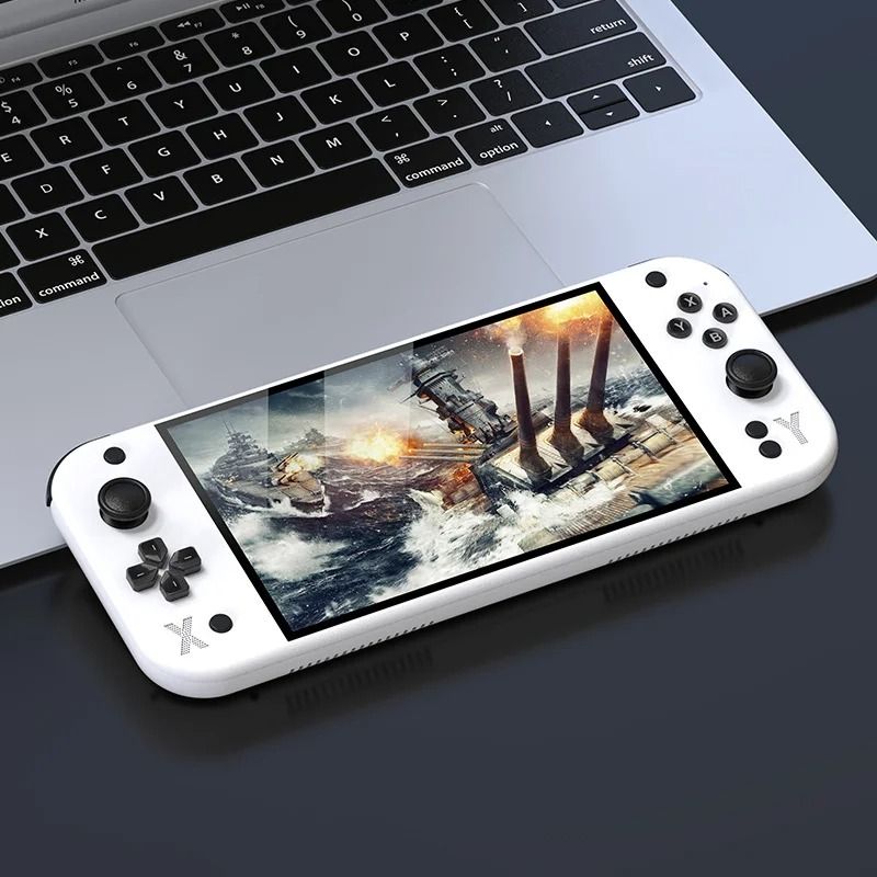G90 Portable Handheld Game Console for PSP/PS1 7-Inch 64GB 4000mAh High-Definition Screen Retro TV Gaming Console Best Choice