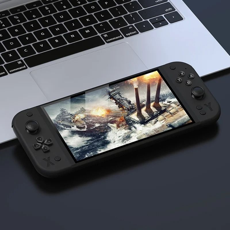 G90 Portable Handheld Game Console for PSP/PS1 7-Inch 64GB 4000mAh High-Definition Screen Retro TV Gaming Console Best Choice