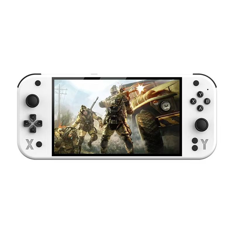 G90 Portable Handheld Game Console for PSP/PS1 7-Inch 64GB 4000mAh High-Definition Screen Retro TV Gaming Console Best Choice