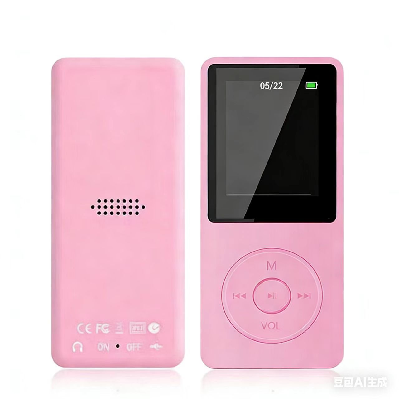 (Gift headphones)"Student MP3 Player with Bluetooth & Speaker - 1.8" Screen, Expandable Storage, Lossless Sound, Dictionary Function"