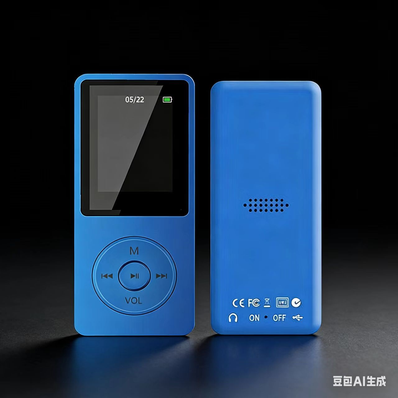 (Gift headphones)"Student MP3 Player with Bluetooth & Speaker - 1.8" Screen, Expandable Storage, Lossless Sound, Dictionary Function"