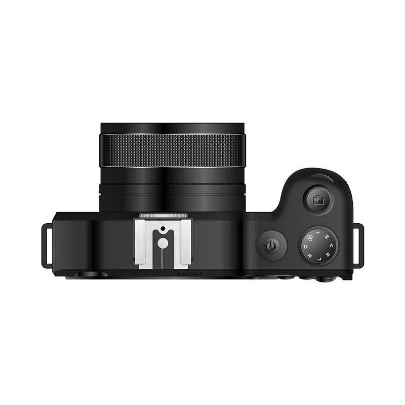 X9 4K 64MP Vintage Digital Camera with HD Screen 18x Zoom Lens 1800mAh Rechargeable Battery Anti-shake Camera with 32G/64G Card