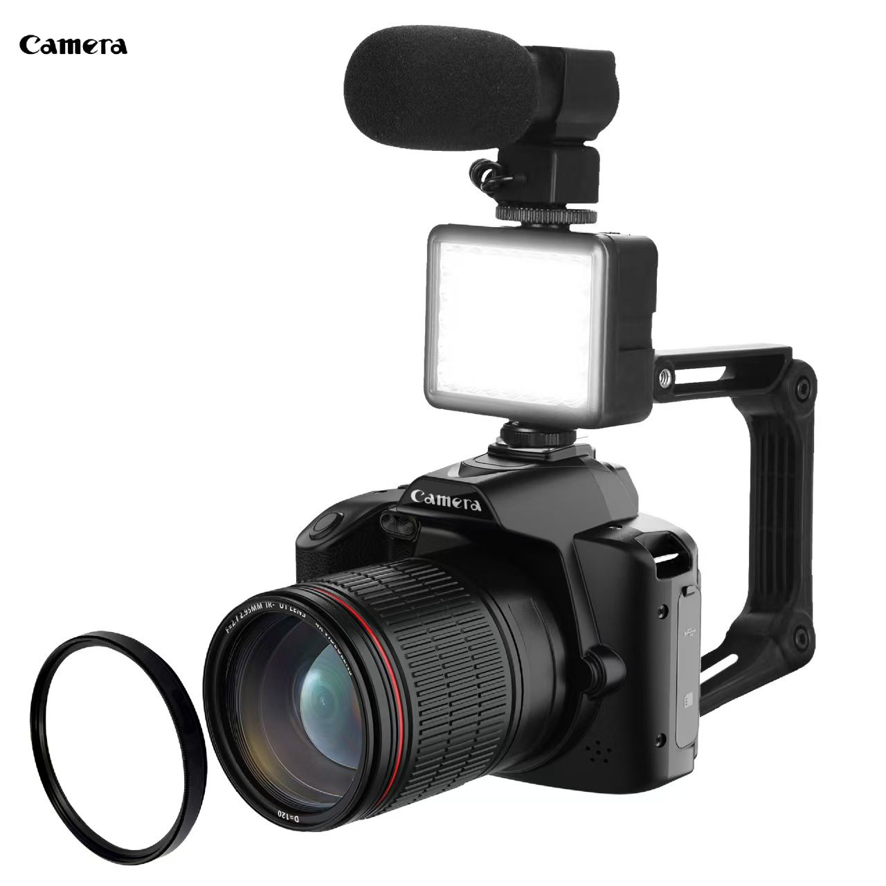 D5  3 Inch Digital Camera 2K 48MP Color Display 16X Digital Zoom HD Digital Camera for Photography Video WiFi Digital Camera