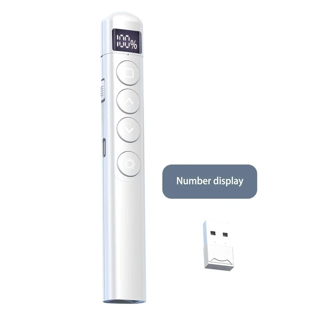 Wireless Presenter Page Turning Pen USB Pointer Remote Control Presenter Pen For Projector PPT Powerpoint Presentation Slide