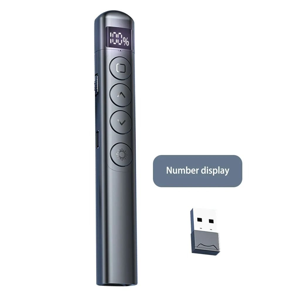 Wireless Presenter Page Turning Pen USB Pointer Remote Control Presenter Pen For Projector PPT Powerpoint Presentation Slide