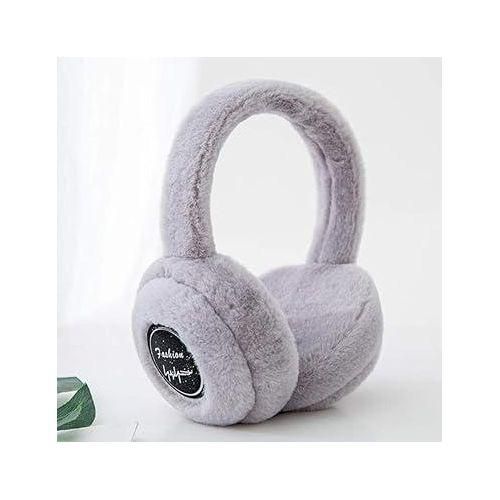 Wireless Bluetooth Headphones - Fluffy Over-Ear Headset with Built-in Mic & SD Card Slot - Multicolor Gradient FREGT