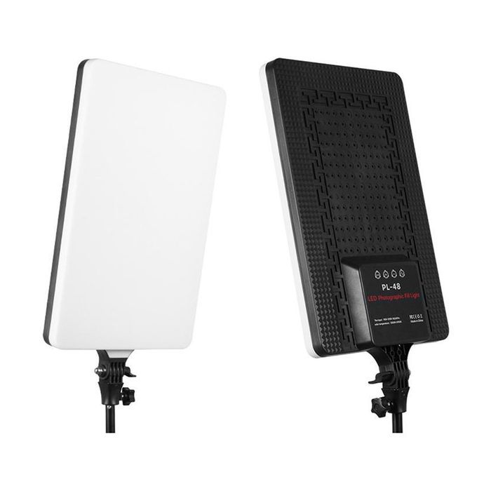 PL-48 Regular Three-color Full Screen Panel Light 14/19-inch Live Photography Lighting Live Stream Fill Led Video Light