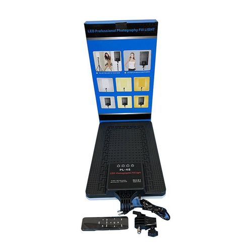 PL-48 Regular Three-color Full Screen Panel Light 14/19-inch Live Photography Lighting Live Stream Fill Led Video Light