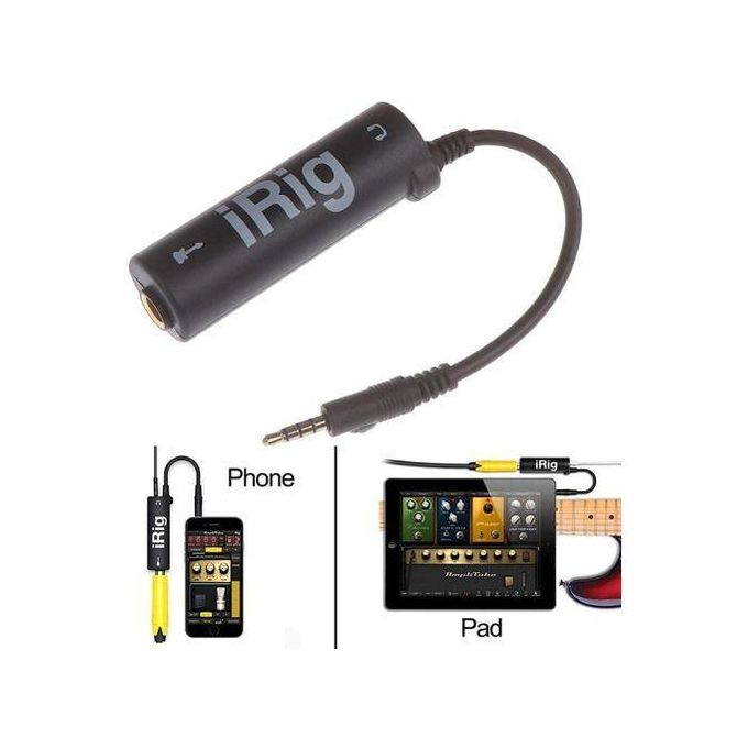 I-rig Converter Replacement Guitar for Phone Guitar Audio Interface Guitar Tuner Guitar Line Converter,