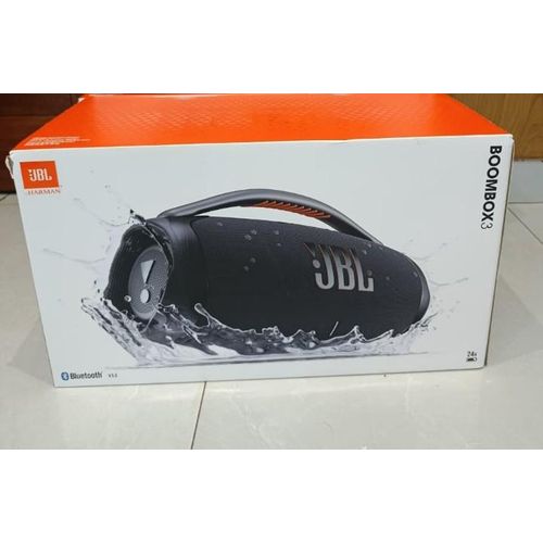 Jbl BOOMBOX 3 WIRELESS BLUETOOTH STREAMING PORTABLE SPEAKER, BLACK