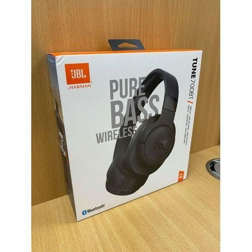 Jbl Tune 700BT Wireless Over-Ear Bluetooth Headphones, Pure Bass, Foldable, Long-Lasting Battery RT