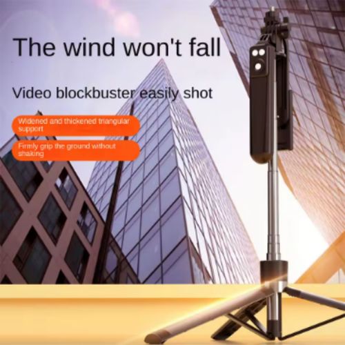 Stable Selfie Stick 1.7M 360 ° rotation Bluetooth Remote Control for TikTok QuickShooting Outdoor Live Broadcasting Tripod Photography
