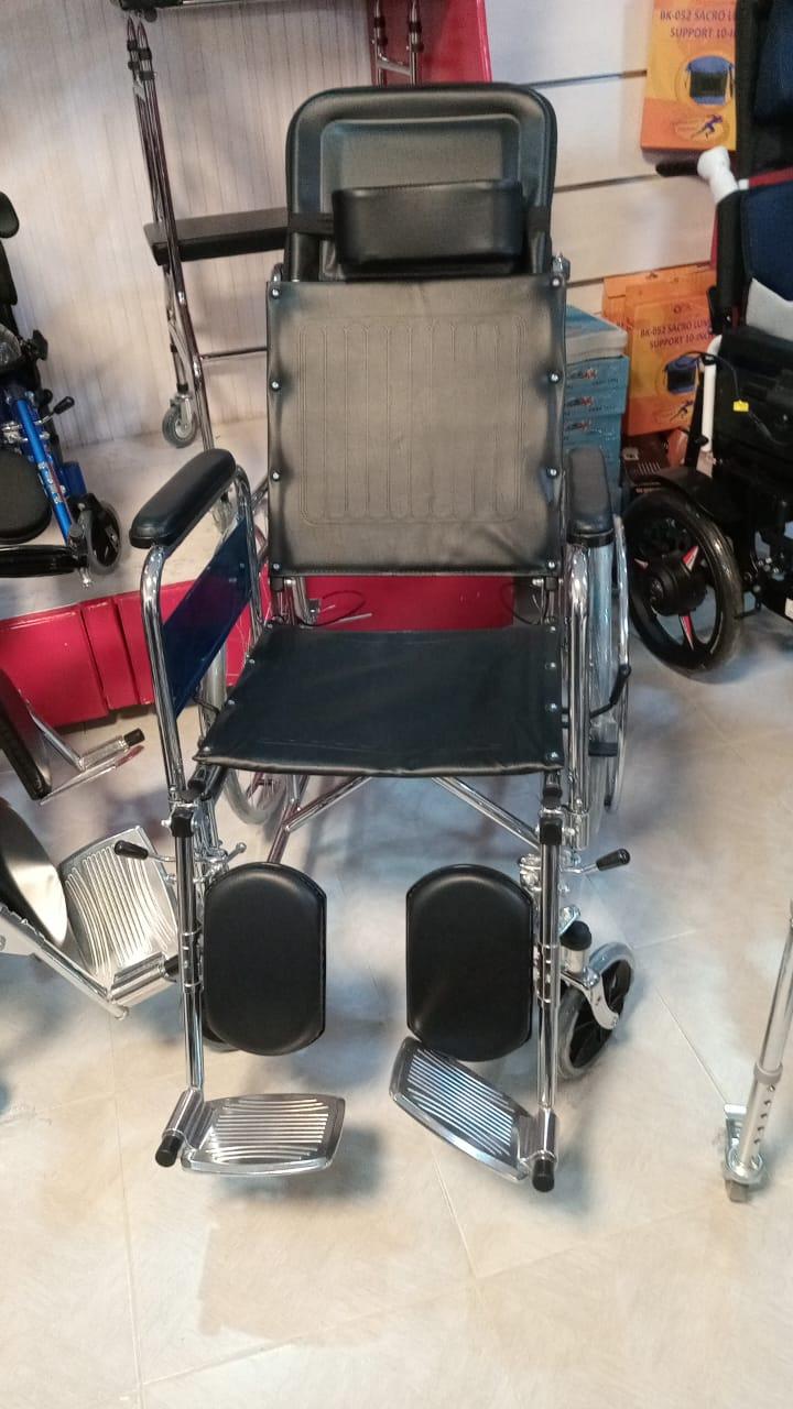 RECLINING WITHOUT COMMODE WHEELCHAIR