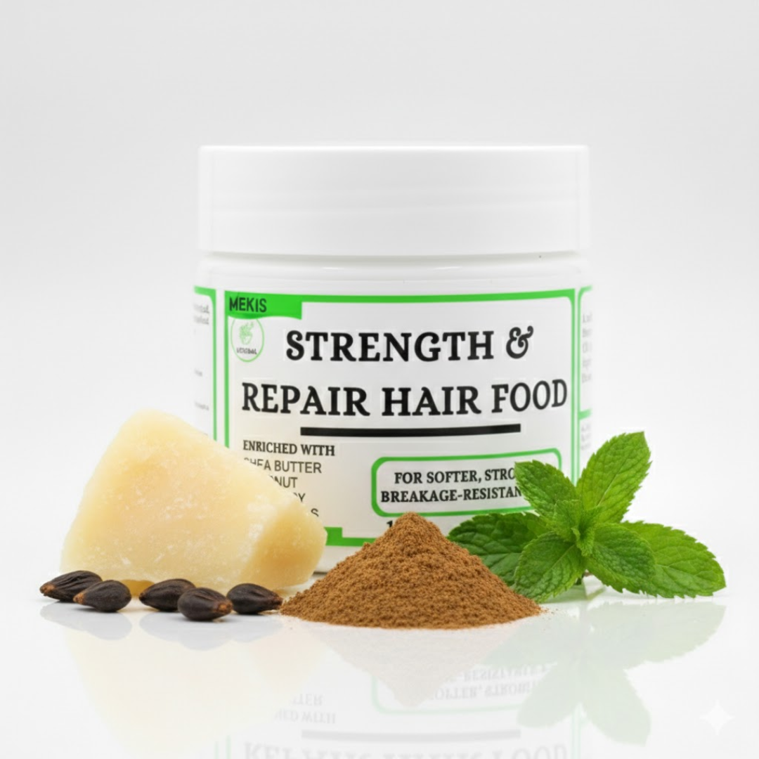 Mekis 5 in 1, Strength & Repair Hair Food - Deep Moisture. Stronger Strands. Healthier Growth.