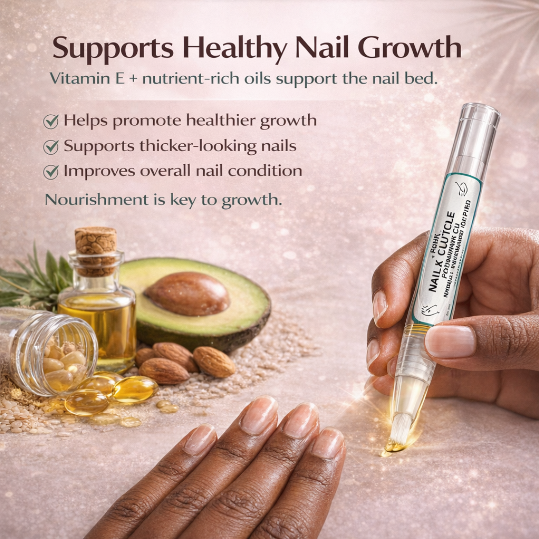 Mekis Nail & Cuticle Nourishing Oil Pen - Helps restore strength, softness, and a naturally healthy shine.