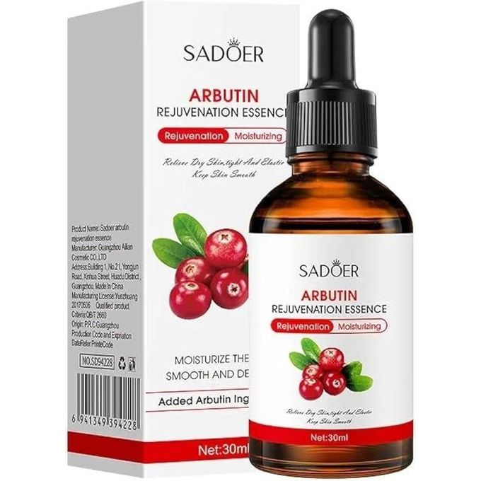 SADOER OFFER  Arbutin Rejuvanating Skin Rejuvenating Alpha Arbutin Serum,moisturize skin, firm skin, fade spots, whiten, anti-age, repair and replenish moisture,