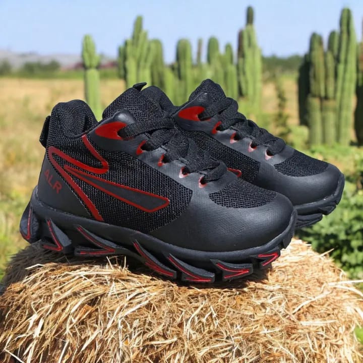 kids' high unique sneakers.