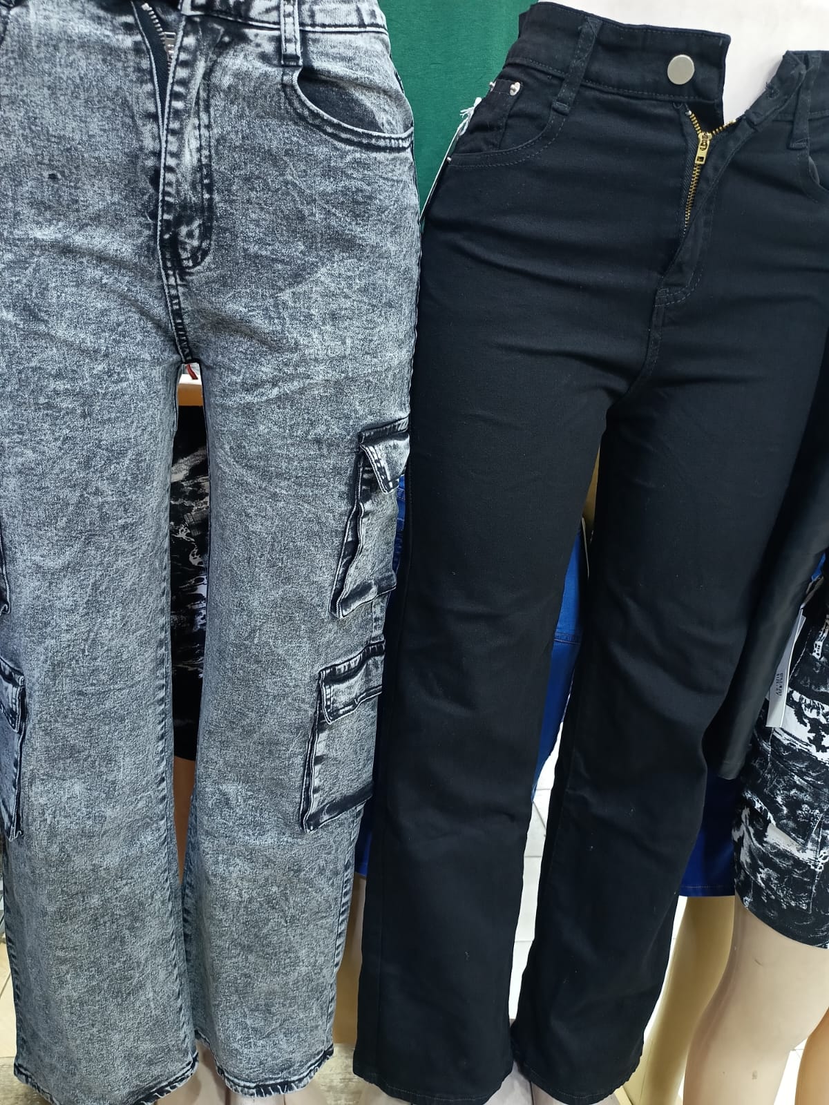 Women’s Plain High Waist Mummy Jeans